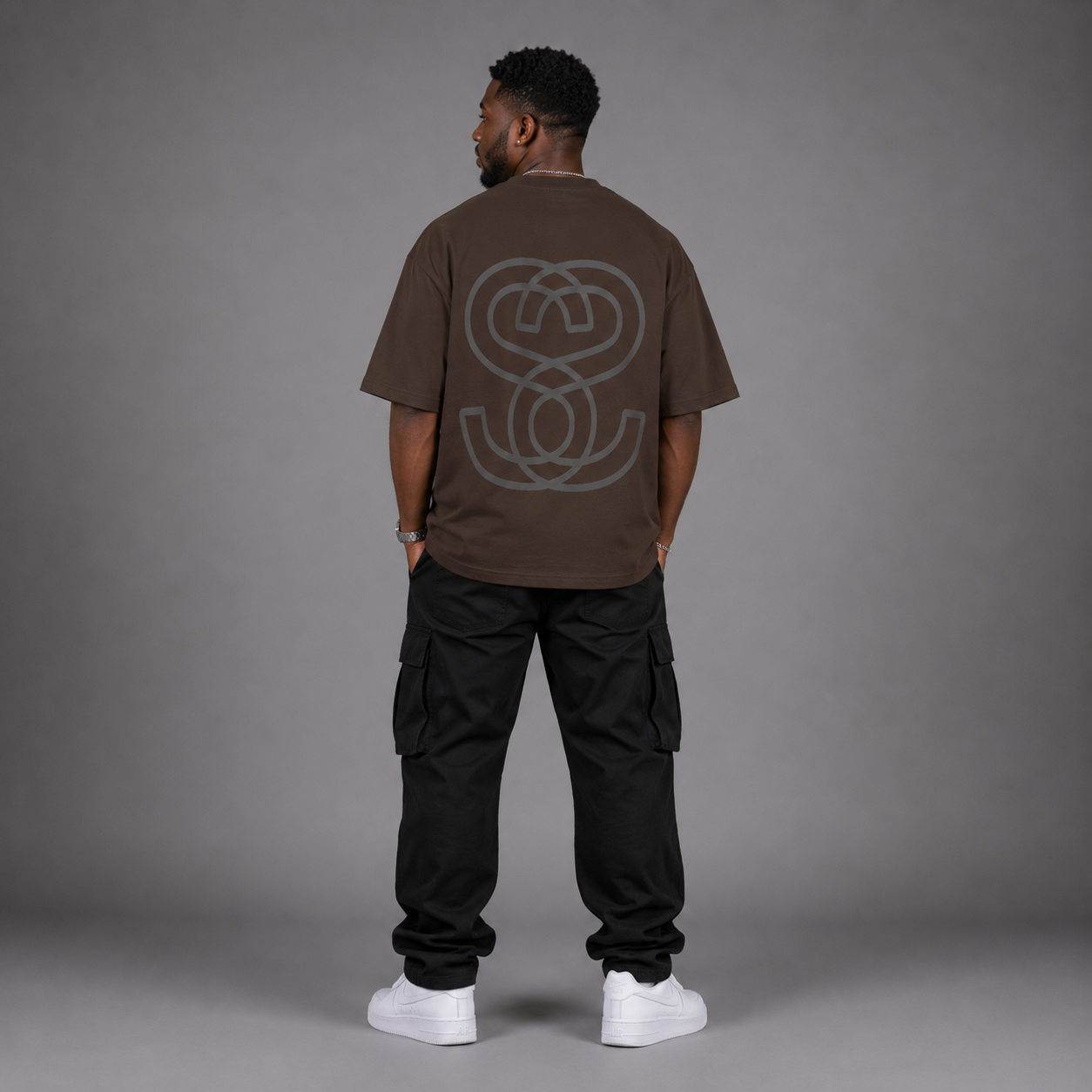 Unisex Oversized Inspiring Graphic T-Shirt - "Stay Focused"