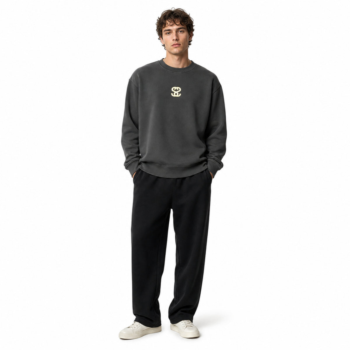 Unisex Vintage Wash Fleece Sweatshirt - "New Attitude"