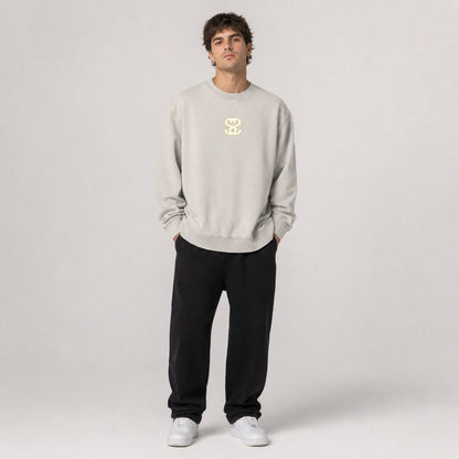 Unisex Vintage Wash Fleece Sweatshirt - "New Attitude"