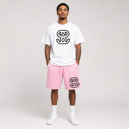Vintage Wash Cotton Shorts "Swag SS"