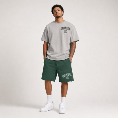 Vintage Washed Tiger Stripes Short Pants "Swag Original SS"