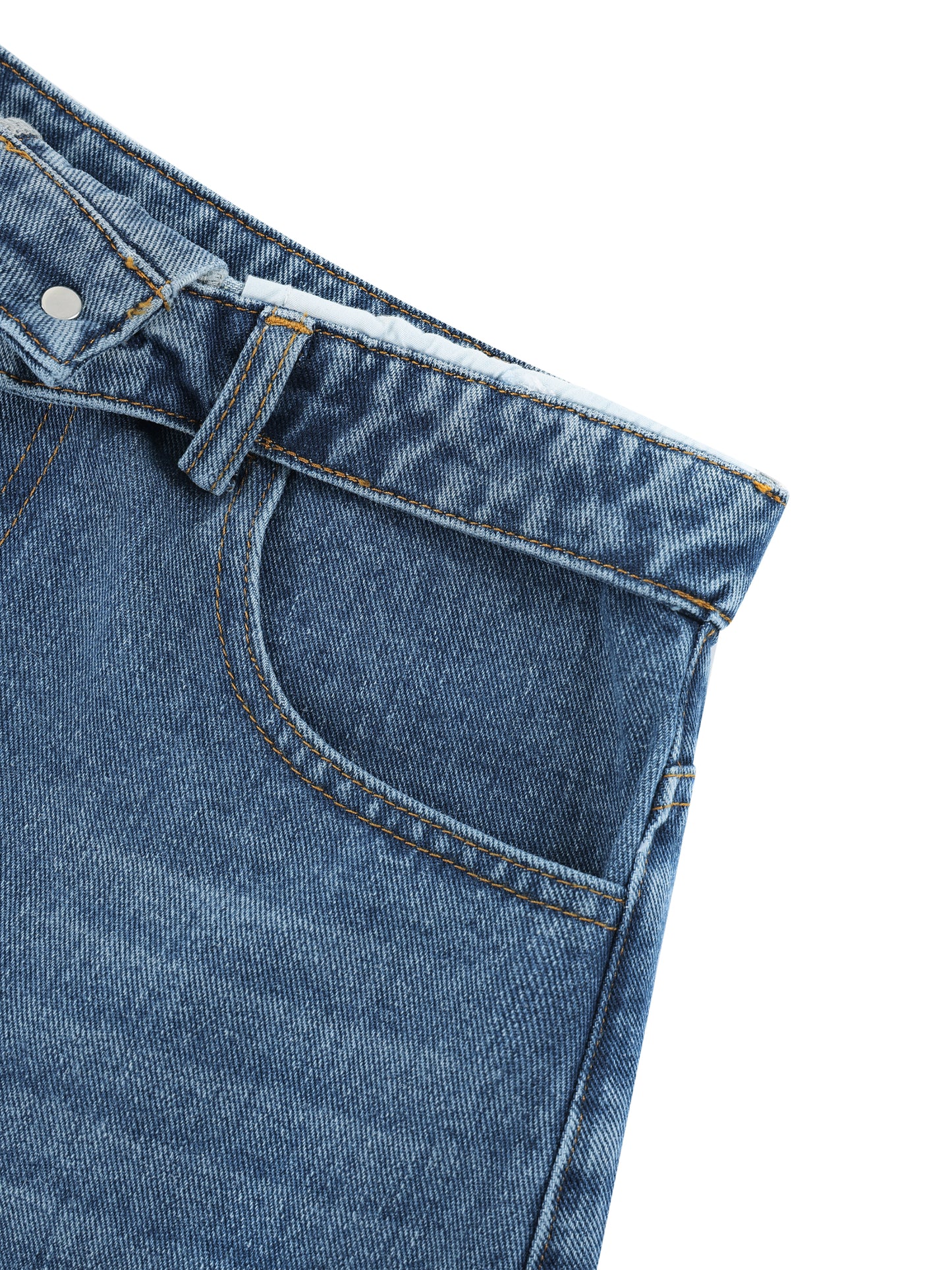 Women's Vintage Wash High Rise Denim Shorts - Swag Ladies