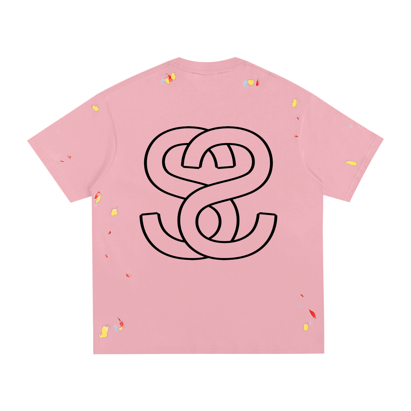 Paint Splatter Cotton T-Shirt – "Summer Swag" Collection