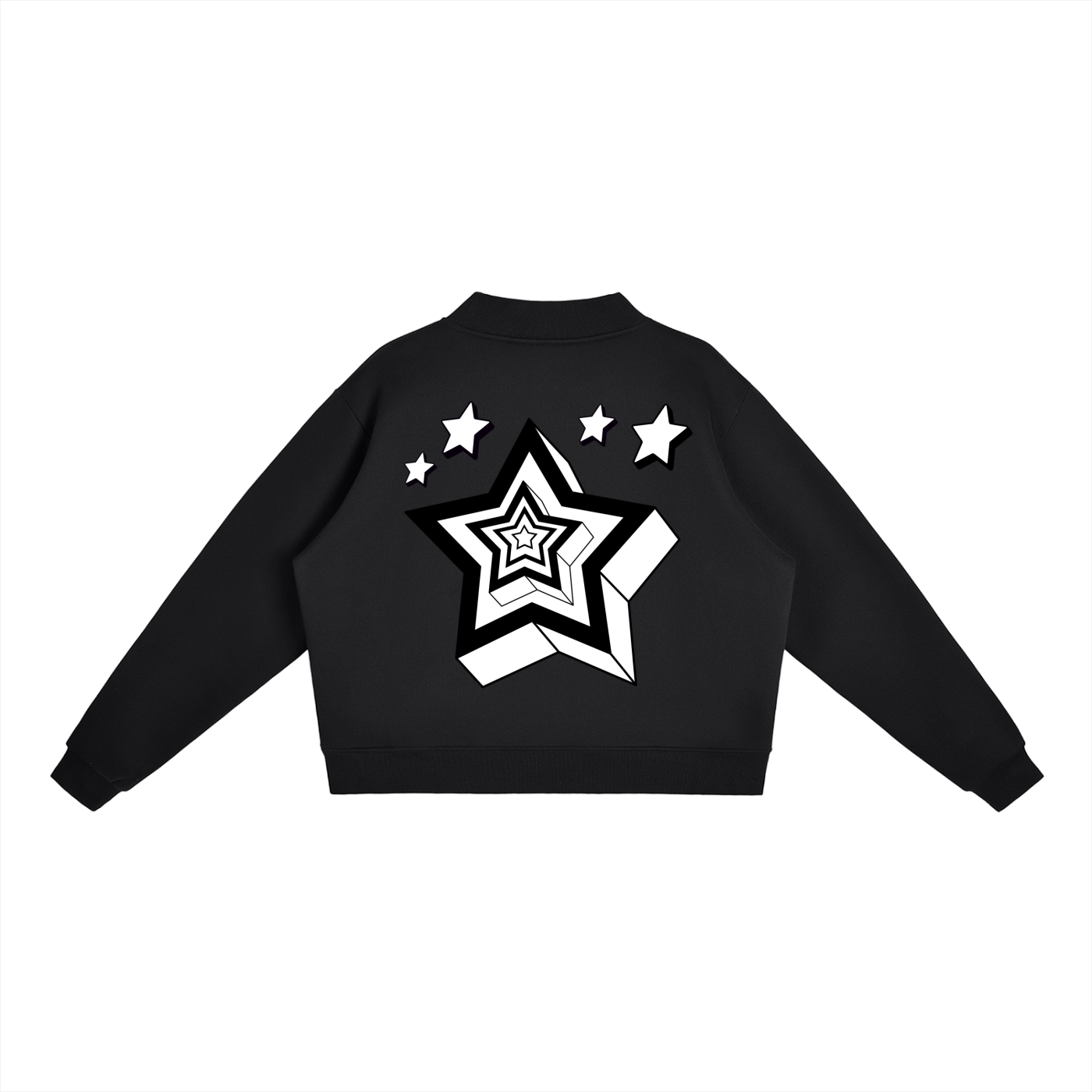 Essential Fleece Mock-Neck Crew Sweatshirt – Swag Ladies