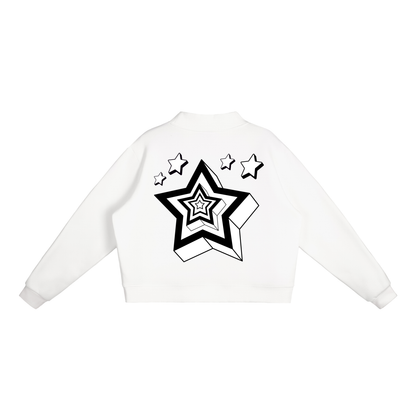 Essential Fleece Mock-Neck Crew Sweatshirt – Swag Ladies