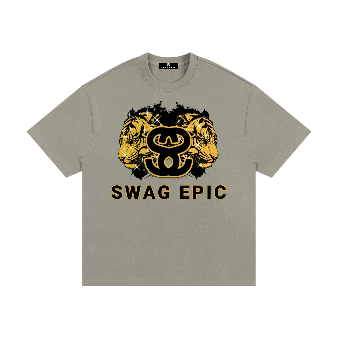 Essential Heavyweight "Swag Epic" Cotton T-Shirt