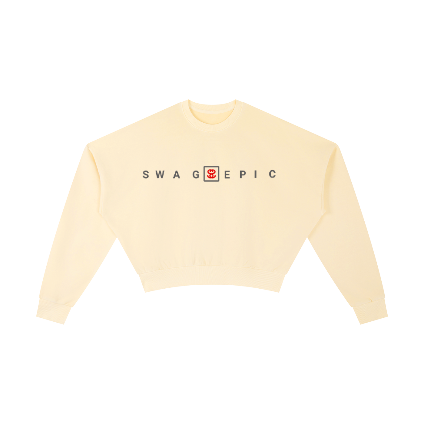 Vintage Washed Cropped Sweatshirt – Swag Ladies