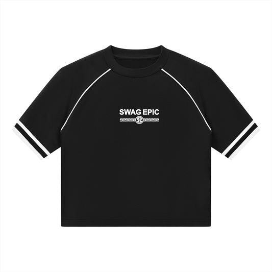 Women’s Raglan Ribbed "Swag Epic" T-Shirt