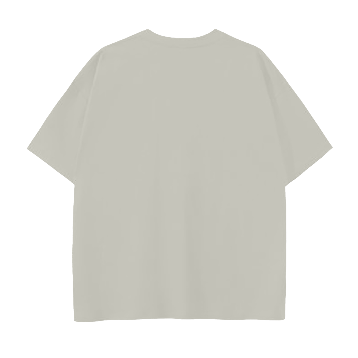 Drop Shoulder Cotton Plain T-Shirt