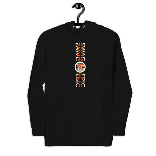 "SWAG IN COLOR" (BLACK) EXCLUSIVE COMFORT HOODIE