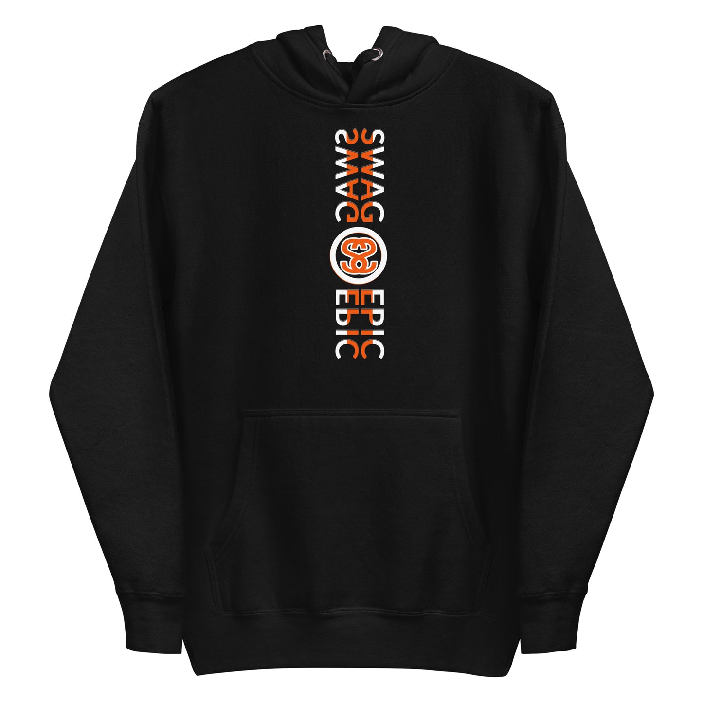 "SWAG IN COLOR" (BLACK) EXCLUSIVE COMFORT HOODIE