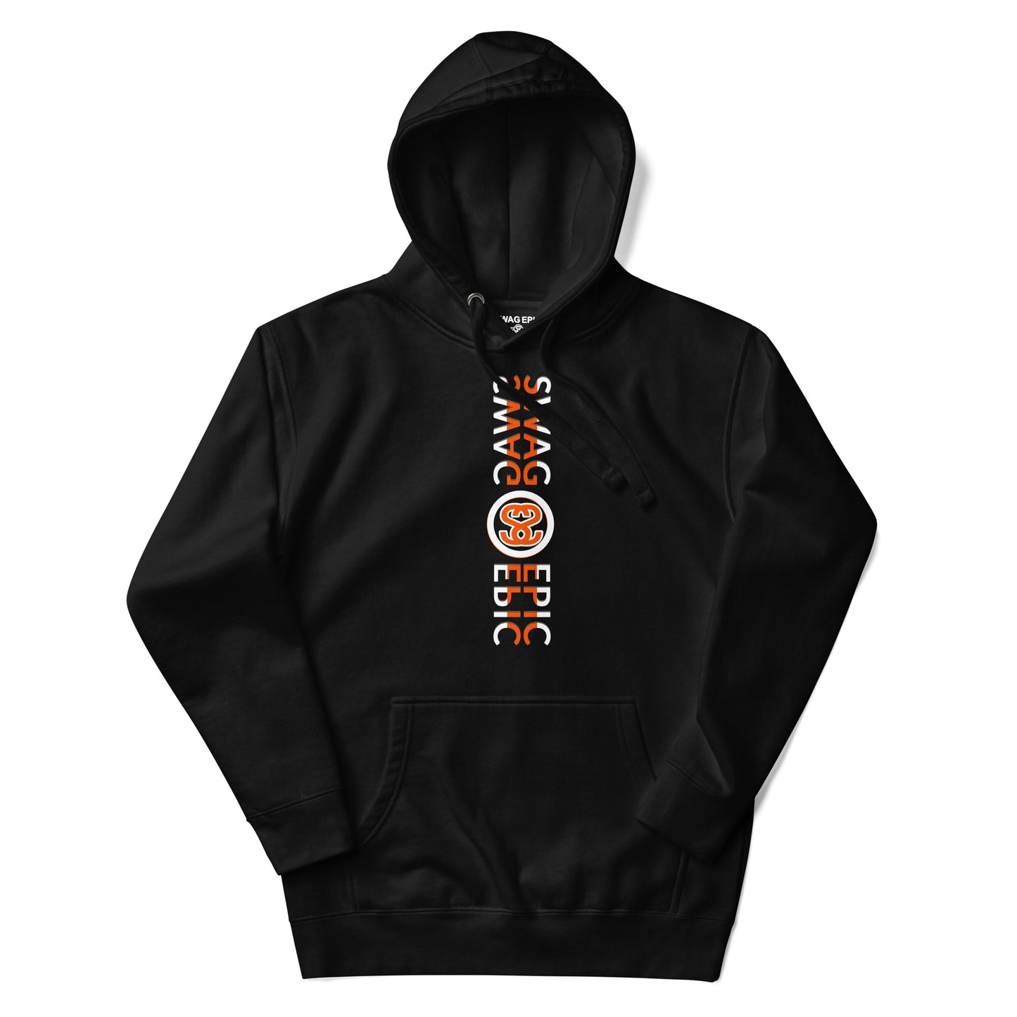 "SWAG IN COLOR" (BLACK) EXCLUSIVE COMFORT HOODIE