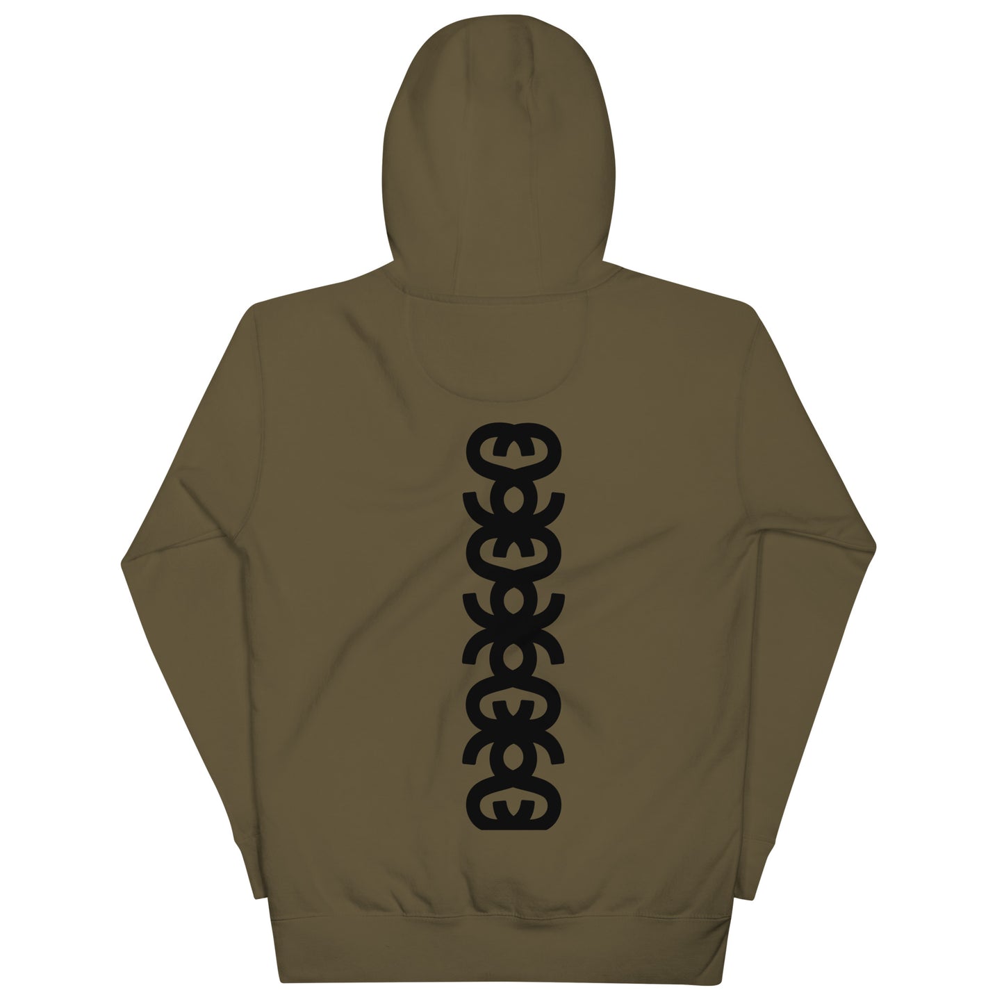 "SWAG LEGEND SS" (MILITARY GREEN) HEAVYWEIGHT HOODIE