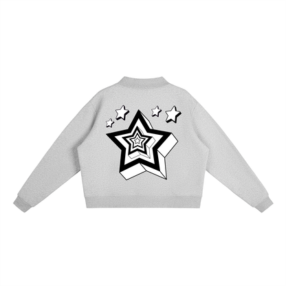 Essential Fleece Mock-Neck Crew Sweatshirt – Swag Ladies