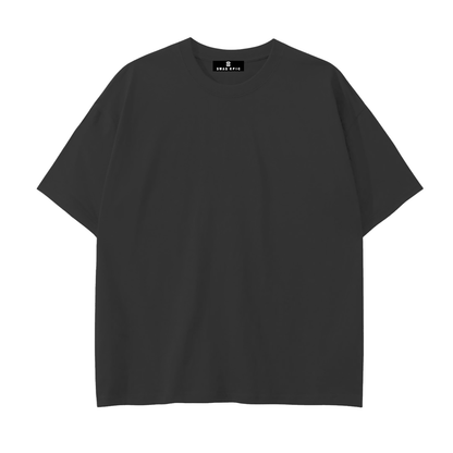 Drop Shoulder Cotton Plain T-Shirt