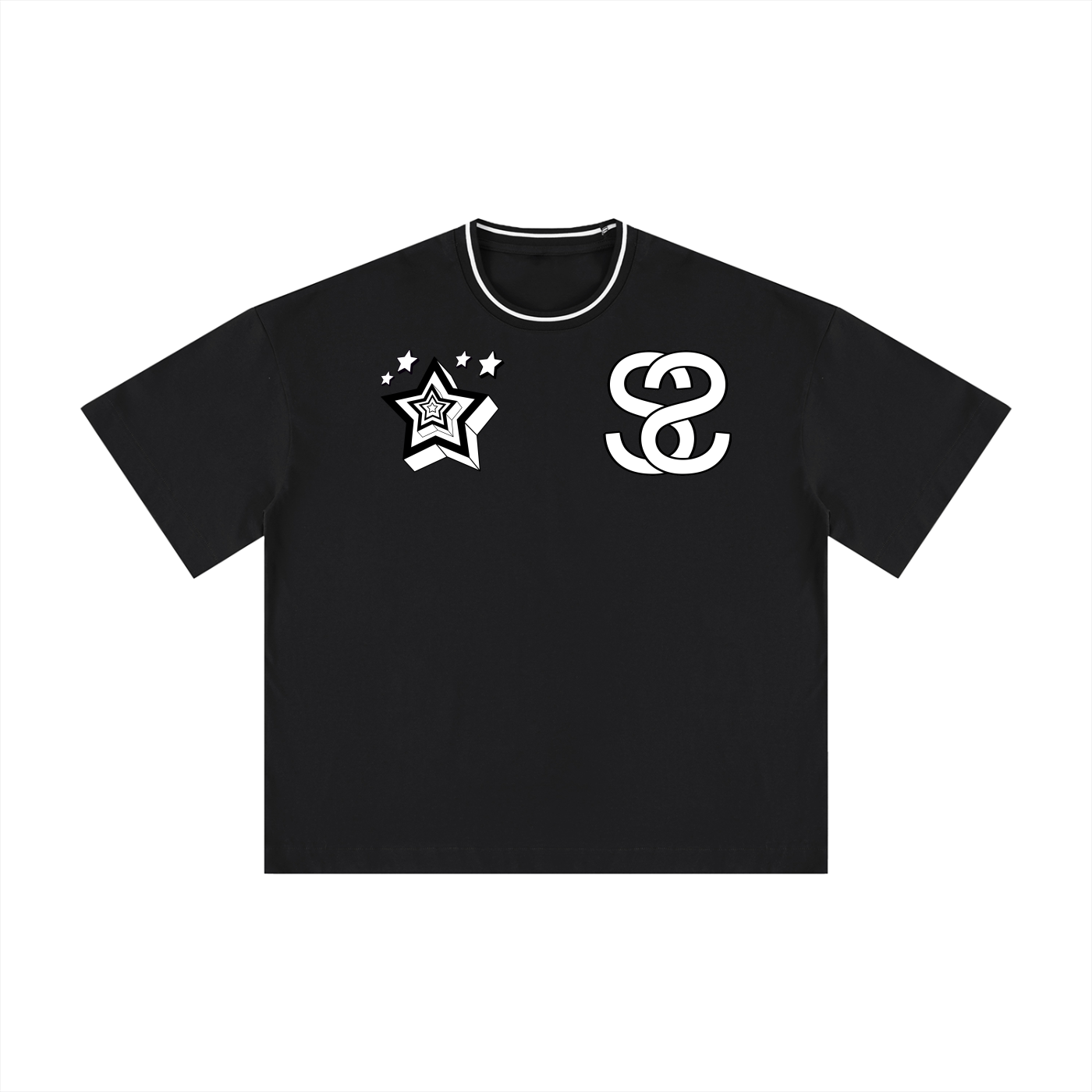 Unisex Boxy Ribbed "Swag Epic" T-Shirt