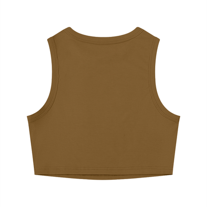Women's Tight Crewneck Crop Tank Top " Sexy Swag"