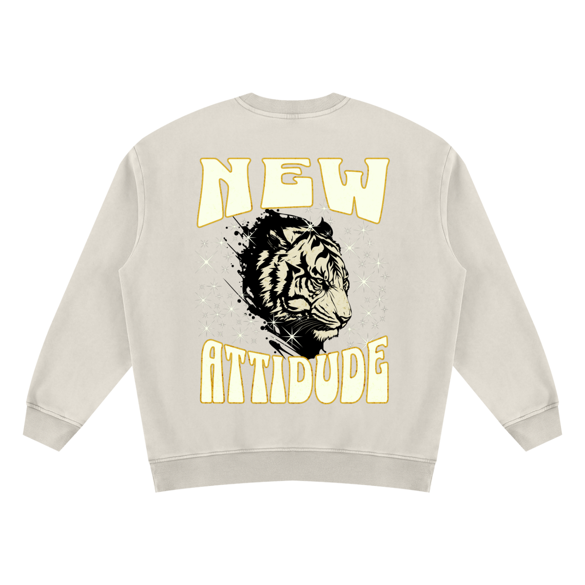 Unisex Vintage Wash Fleece Sweatshirt - "New Attitude"