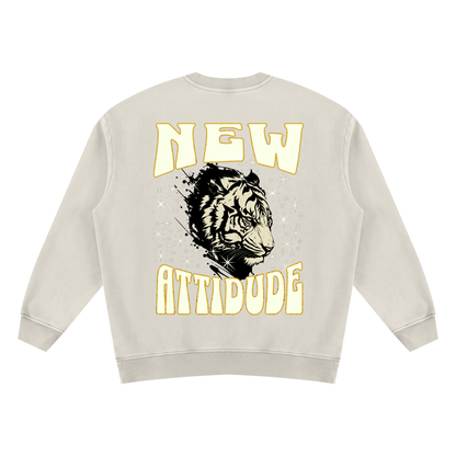Unisex Vintage Wash Fleece Sweatshirt - "New Attitude"