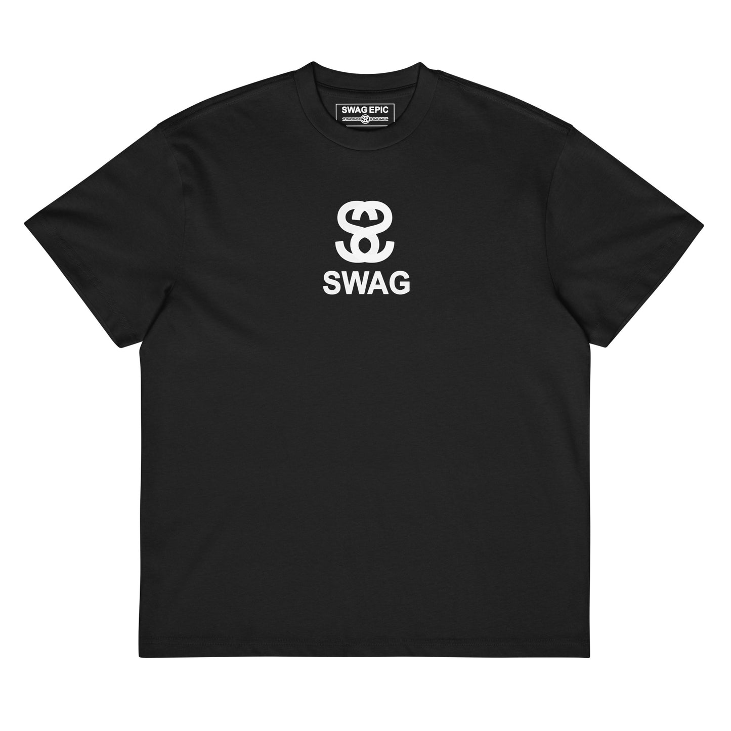 "SWAG SS" ORIGINAL LUXURY BLACK T-SHIRT