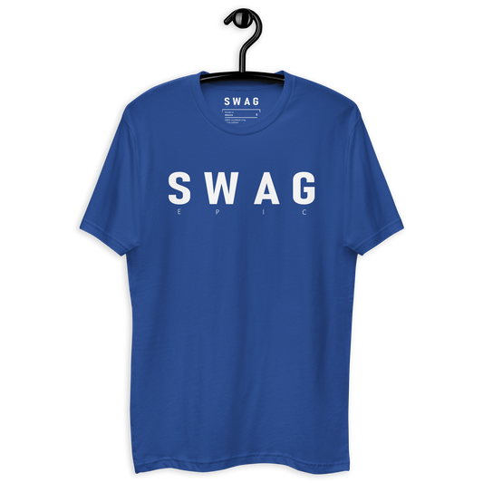"SWAG EPIC" (BLUE) LUXURY T-SHIRT