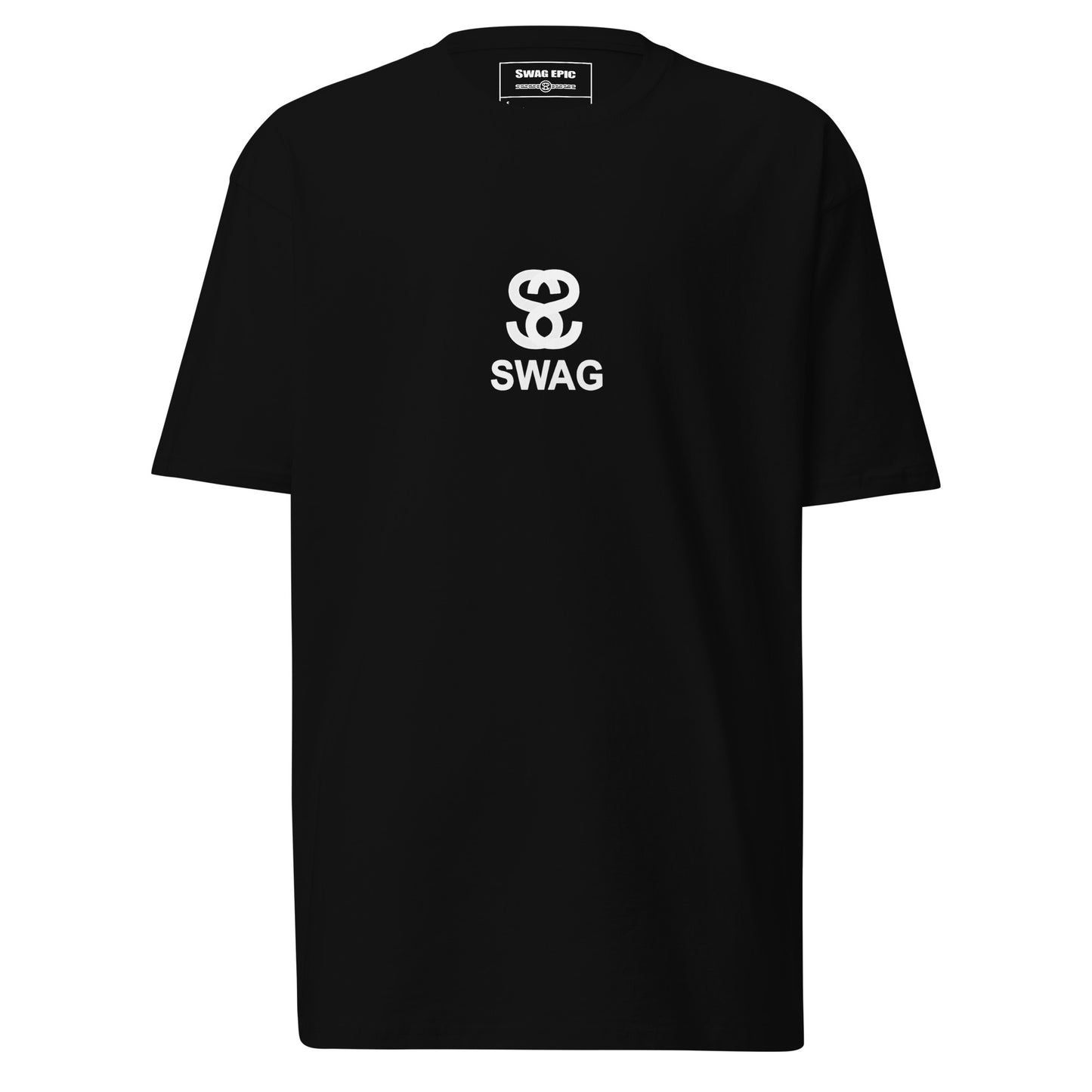"SWAG SS" ORIGINAL LUXURY BLACK T-SHIRT