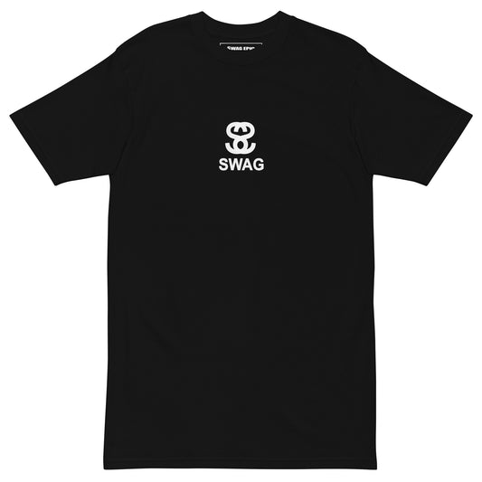 "SWAG SS" ORIGINAL LUXURY BLACK T-SHIRT