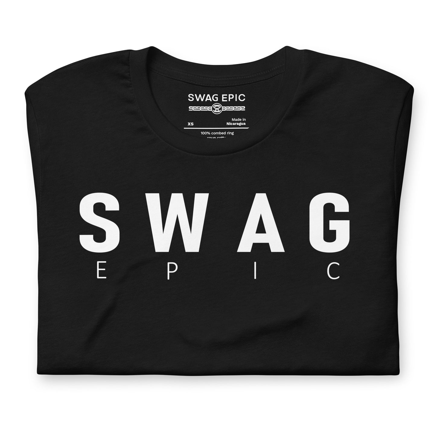 "SWAG EPIC" (BLACK) LUXURY T-SHIRT