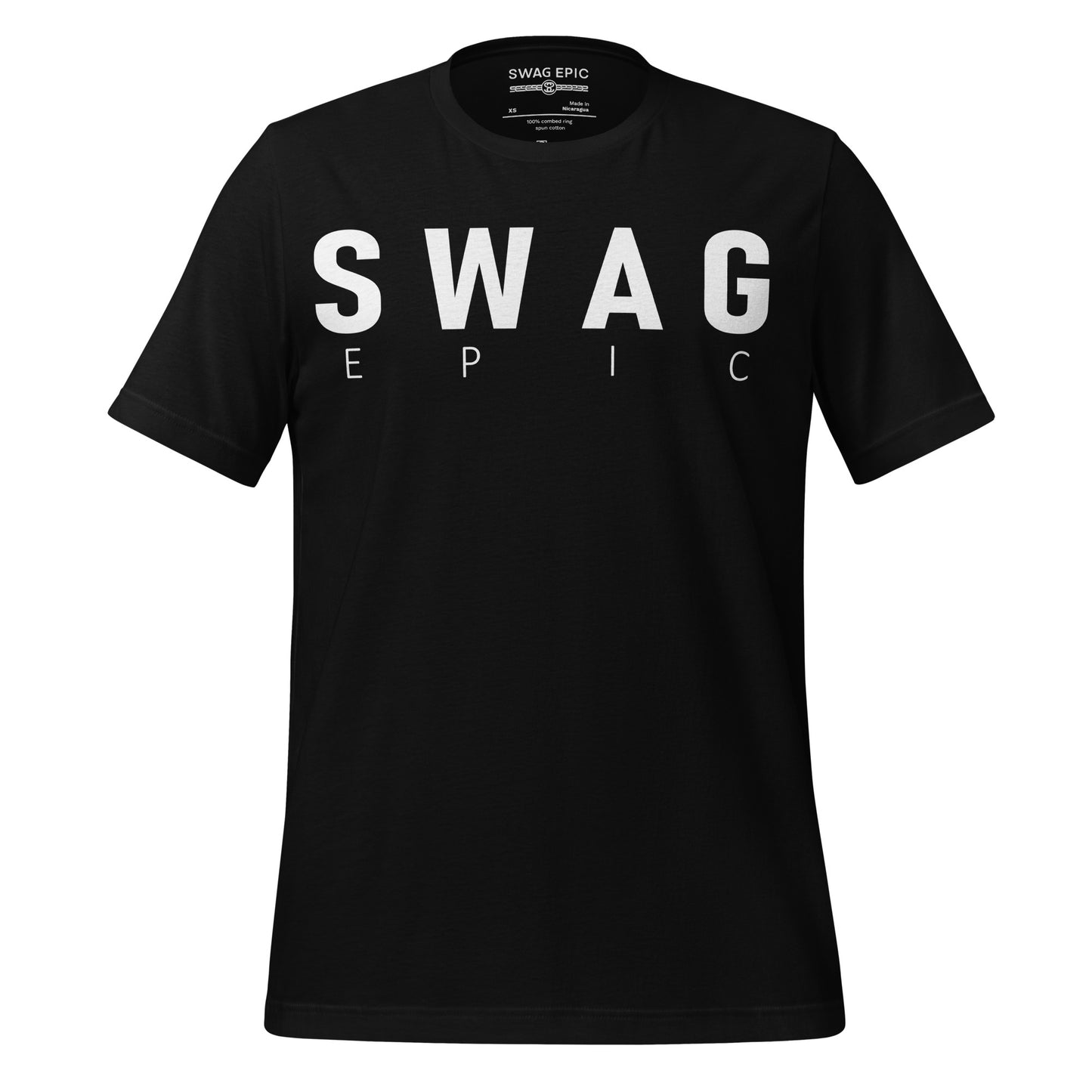 "SWAG EPIC" (BLACK) LUXURY T-SHIRT