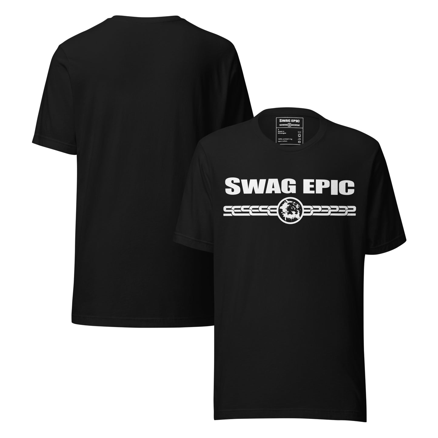 "ORIGINAL SWAG" (BLACK) MEN'S PREMIUM LUX T-SHIRT