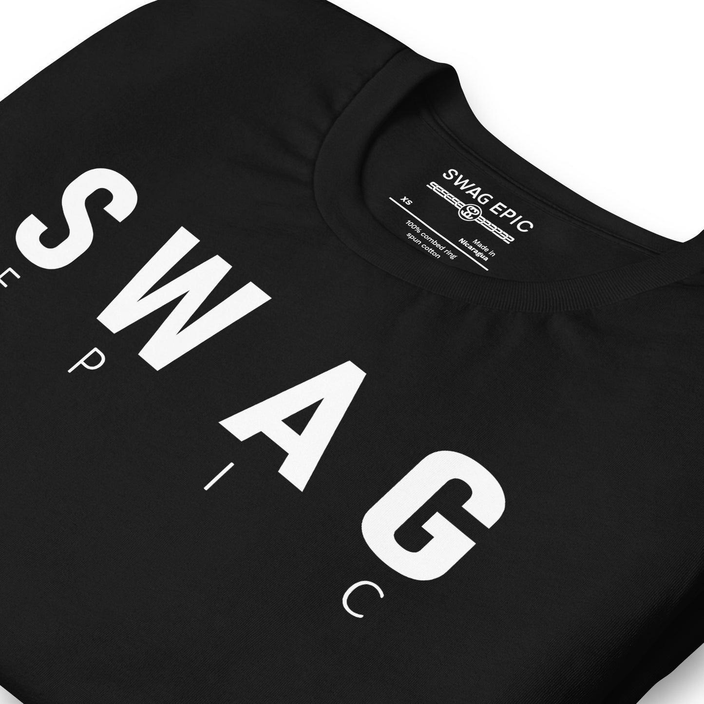 "SWAG EPIC" (BLACK) LUXURY T-SHIRT