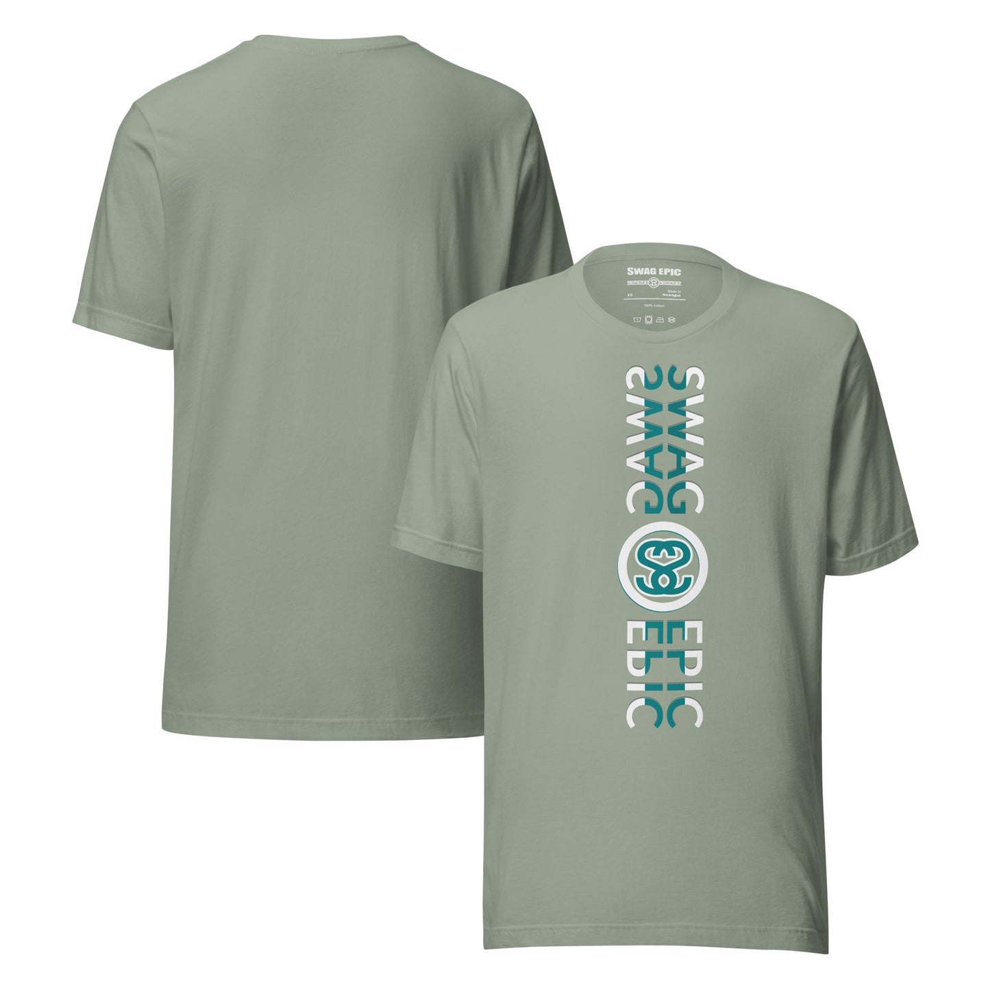 "SWAG IN COLOR" (SAGE) PREMIUM LUXURY T-SHIRT
