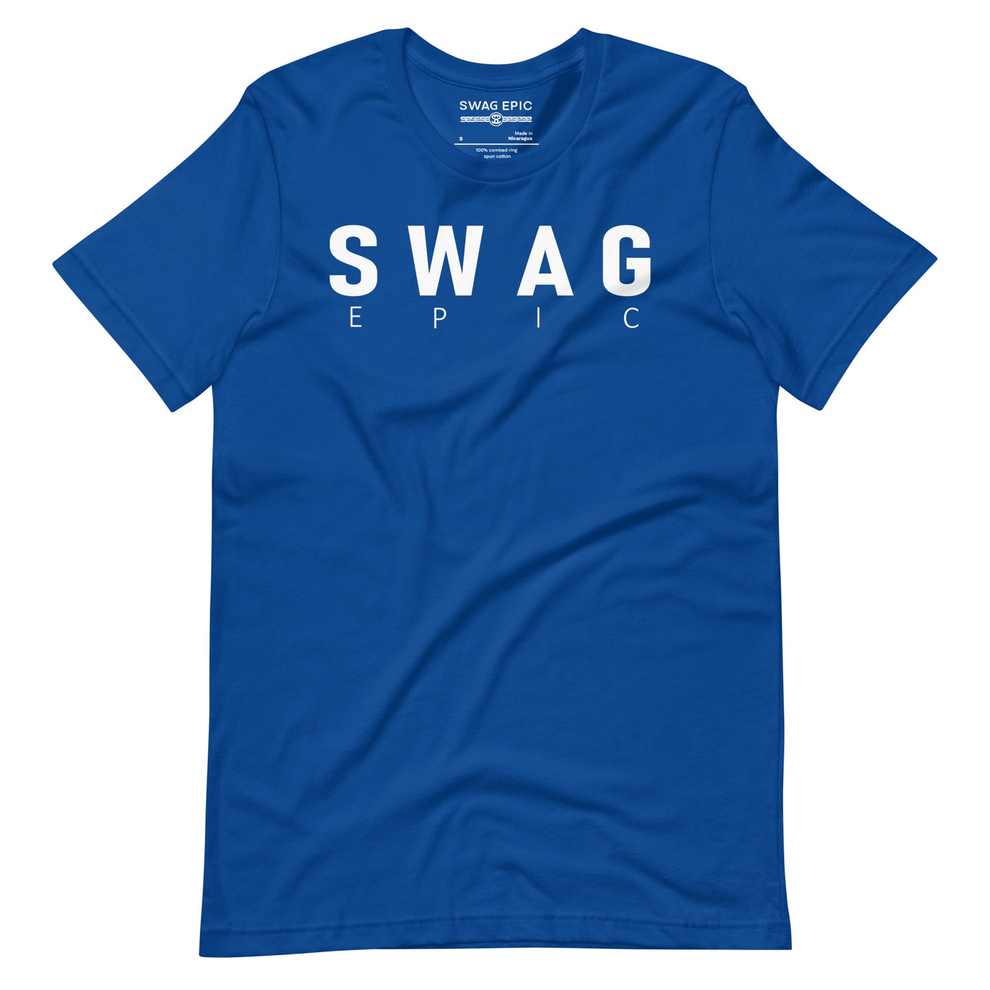 "SWAG EPIC" (BLUE) LUXURY T-SHIRT