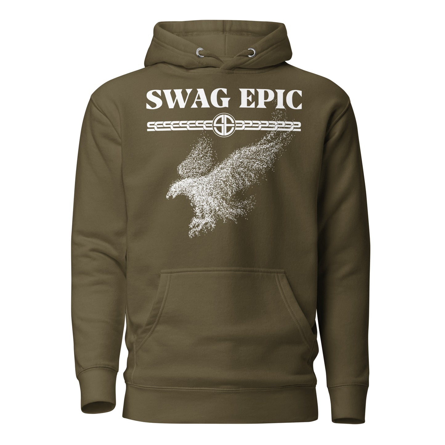 Swag Epic Eagle Unisex Fitted Hoodie